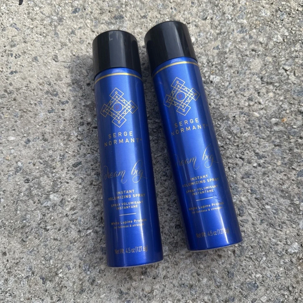 Serge Normant Dream Big Instant Volumizing Spray 4.5 oz. ea. (LOT OF 2) NEW